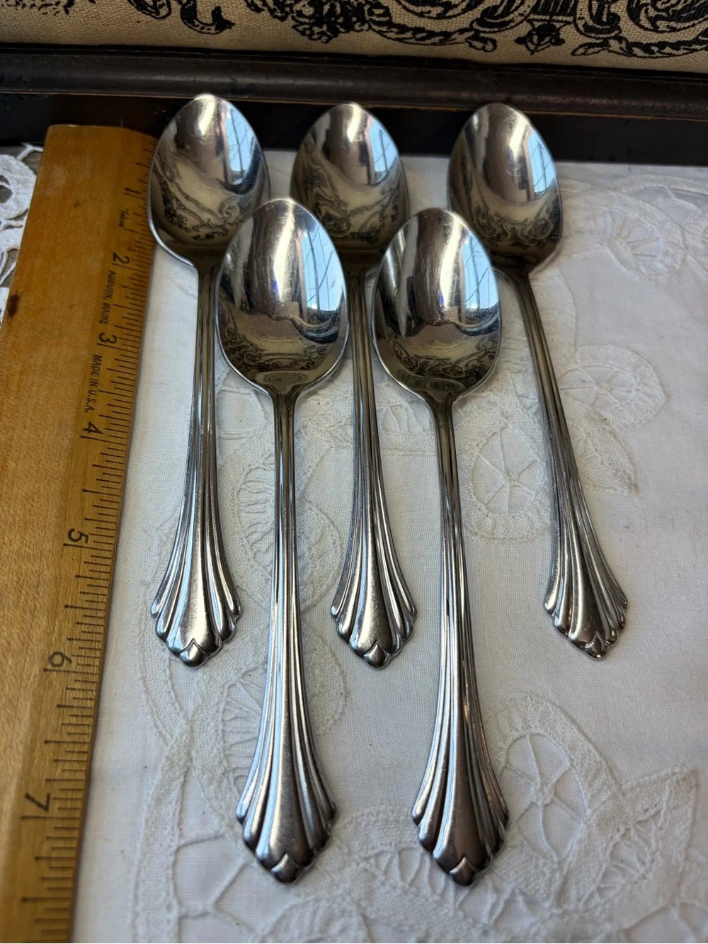 Oneida BANCROFT silver stainless spoons flatware replacements